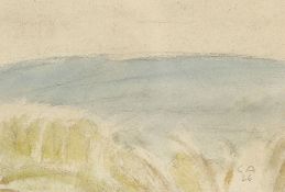 AMIET, CUNO: Landschaftsskizze.