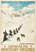 MURET, ALBERT: "Chemin-de-Fer Martigny-Orsières".