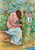 SCHMIDT, ALBERT: Baigneuse.