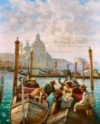 CALAME, ARTHUR (EIGTL. JEAN BAPTISTE ARTHUR): Scène à Venise.