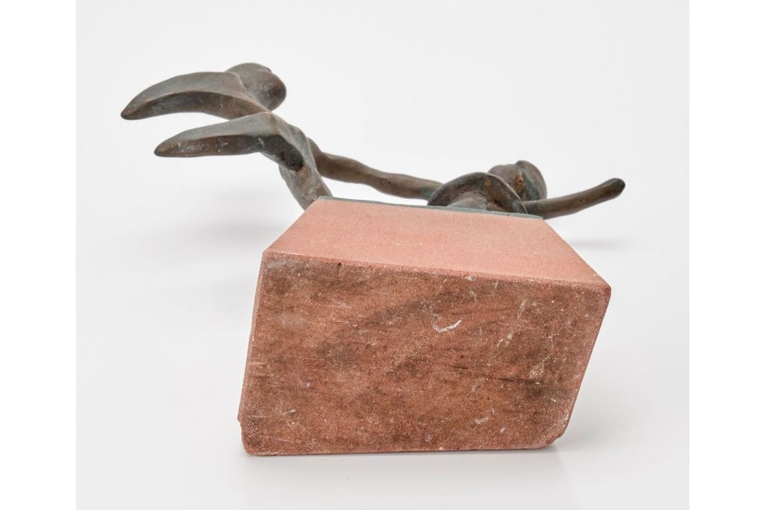 Kl. Bronze Knud Knudsen: Tanzende Kinder, 2. Hälfte 20. Jh. - Bild 6 aus 7