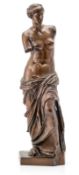 Gr. Bronze nach antikem Vorbild: Venus von Milo, 20. Jh.
