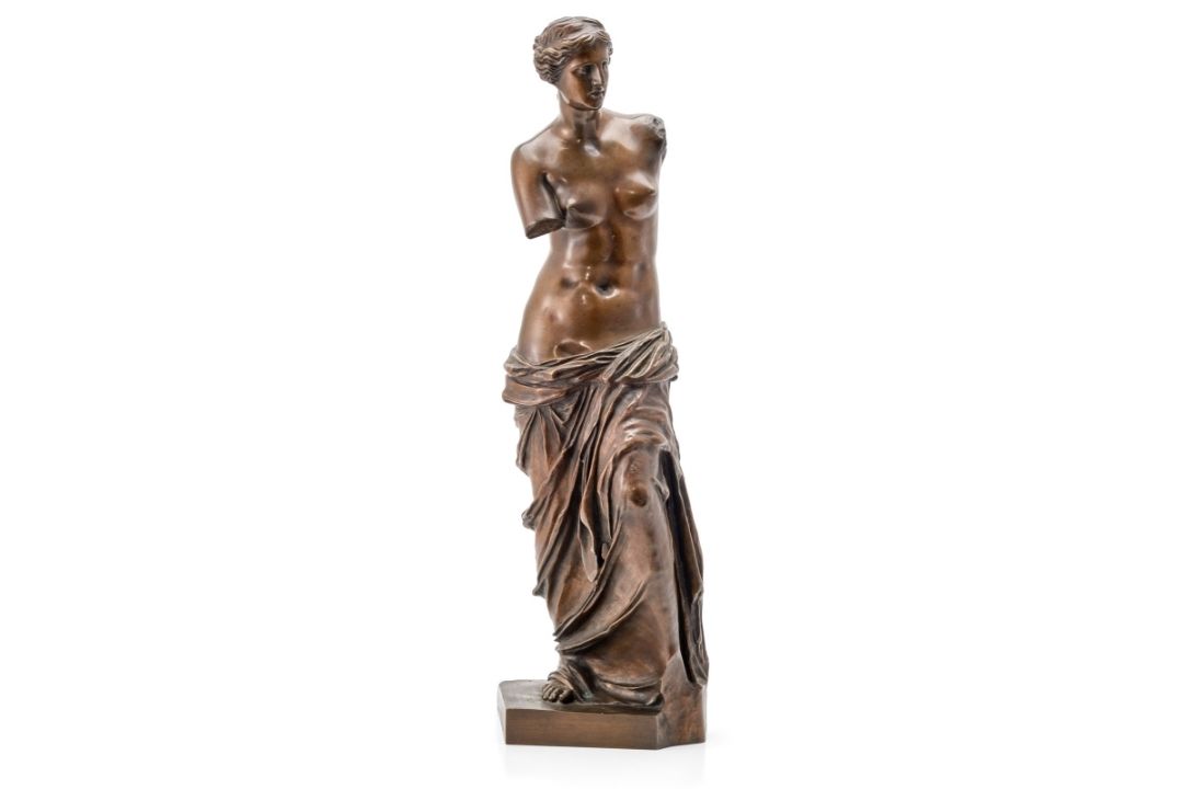 Gr. Bronze nach antikem Vorbild: Venus von Milo, 20. Jh. - Bild 1 aus 7