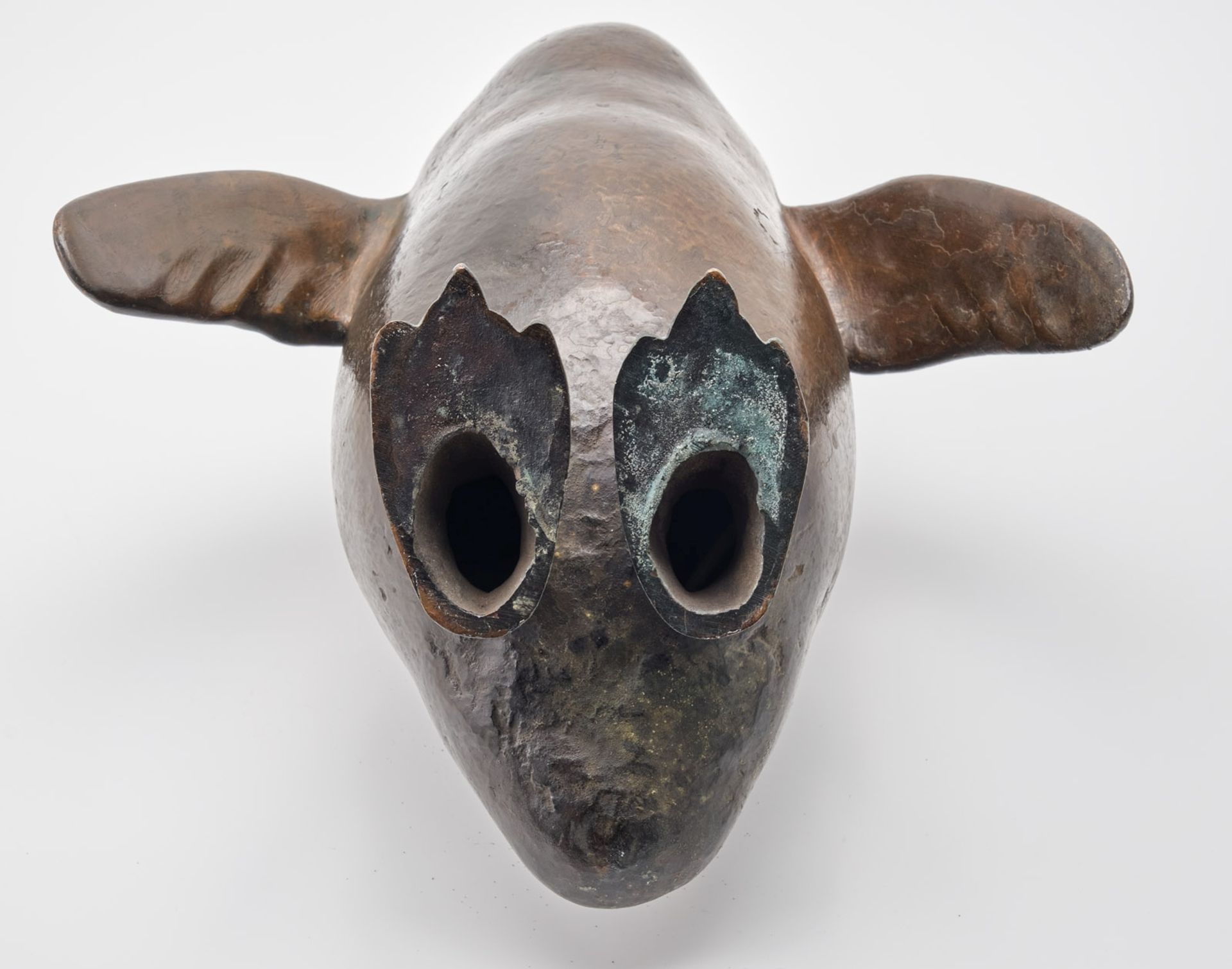 Bronze August Gaul: Pinguin, Kopf nach oben rechts,  wohl nach 1921. - Bild 8 aus 8