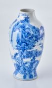 Kl. Vase "Berglandschaft", China wohl 19. Jh.