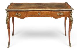 Bureau Plat, Louis-XV-Stil, Frankreich 19. Jh.