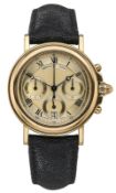 Herrenarmbanduhr/ Chronograph Breguet um 1994