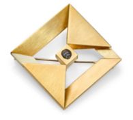 Gold-Nadel, Entwurf P. G. Hartkopf, Düsseldorf