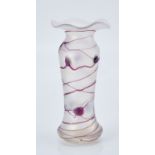Vase, Jugendstil, wohl von Poschinger um 1900.