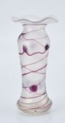 Vase, Jugendstil, wohl von Poschinger um 1900.