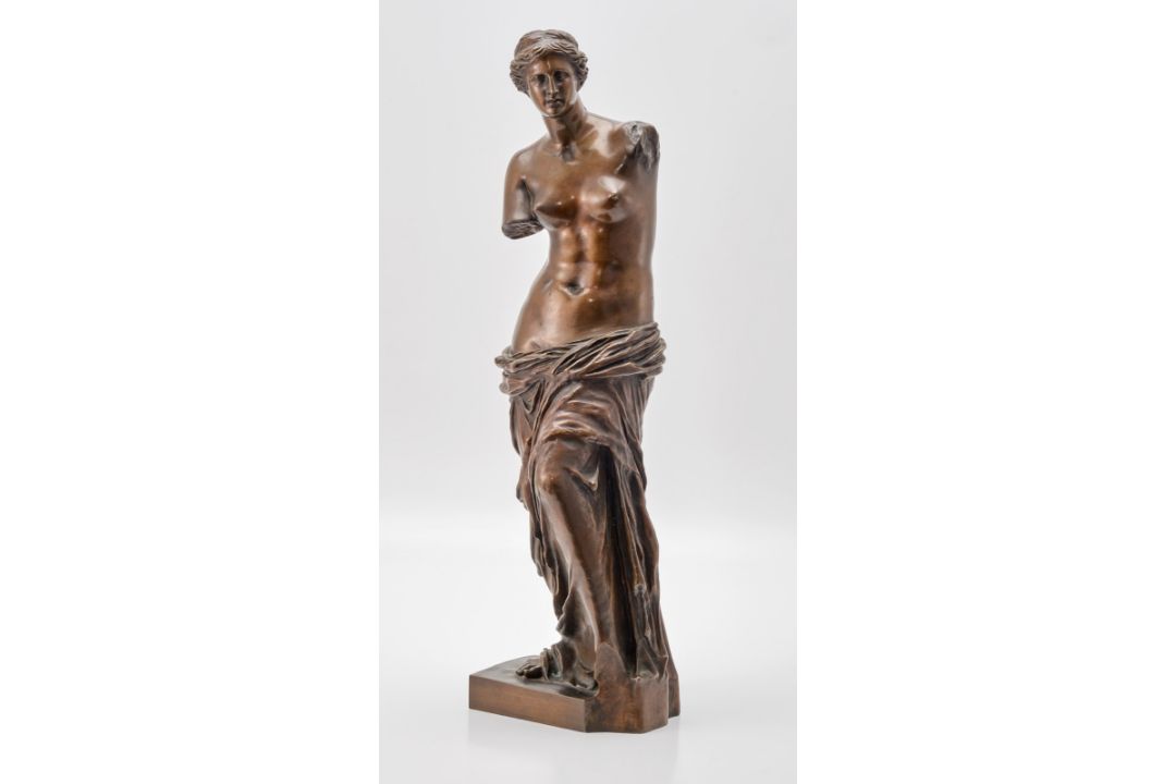 Gr. Bronze nach antikem Vorbild: Venus von Milo, 20. Jh. - Bild 2 aus 7