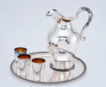 Wein-Set, Russland um 1915 und Schwäbisch Gmünd 2. Hälfte 20. Jh.