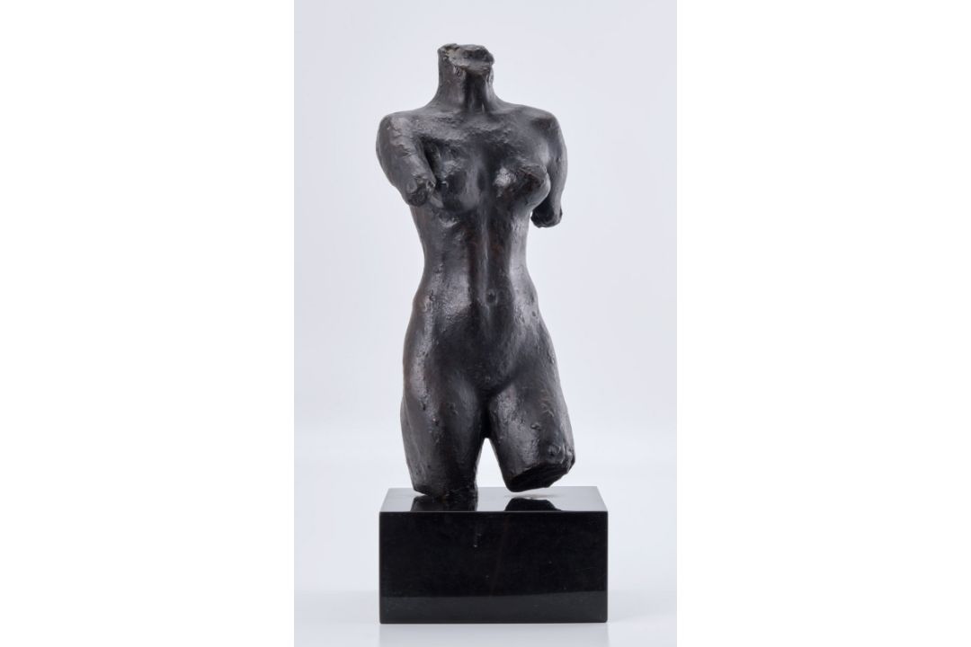 Bronze Arno Breker: "Torso der Siegerin", 2. Hälfte 20. Jh. - Bild 2 aus 6