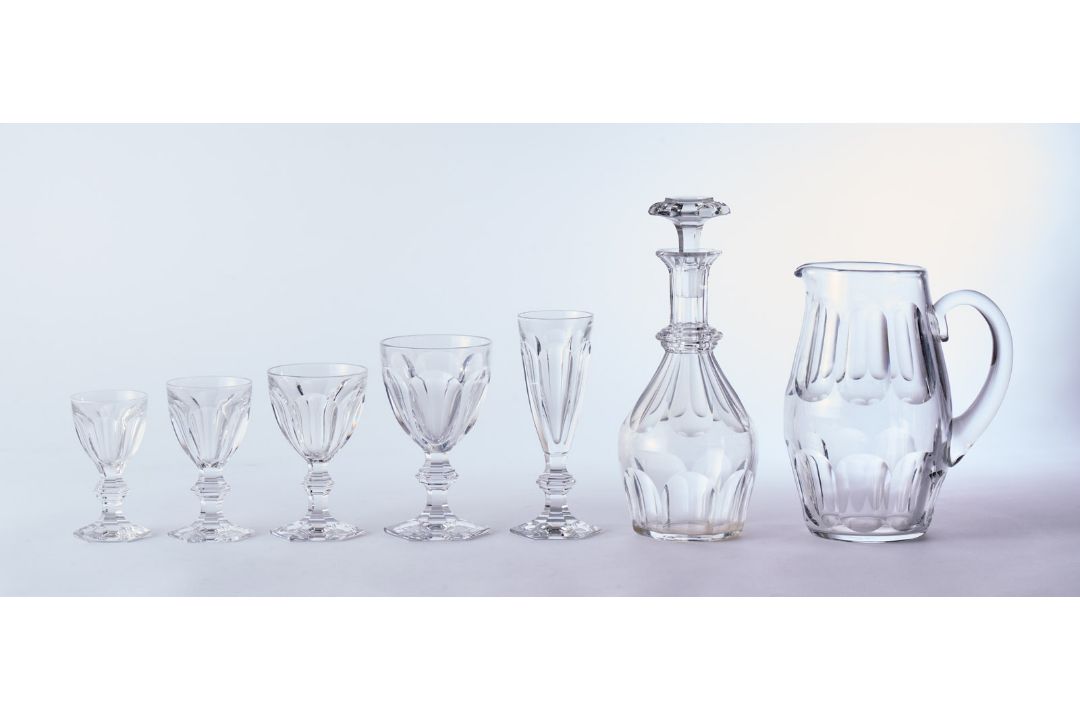 Glas-Garnitur für mind. 6 Pers., Baccarat 2. Hälfte 20. Jh. - Bild 2 aus 5