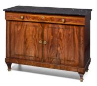 Empire-Halbschrank, Frankreich 1. Hälfte 19. Jh.