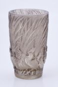 Vase "Coqs et Plumes", Art Deco, Lalique um 1940.