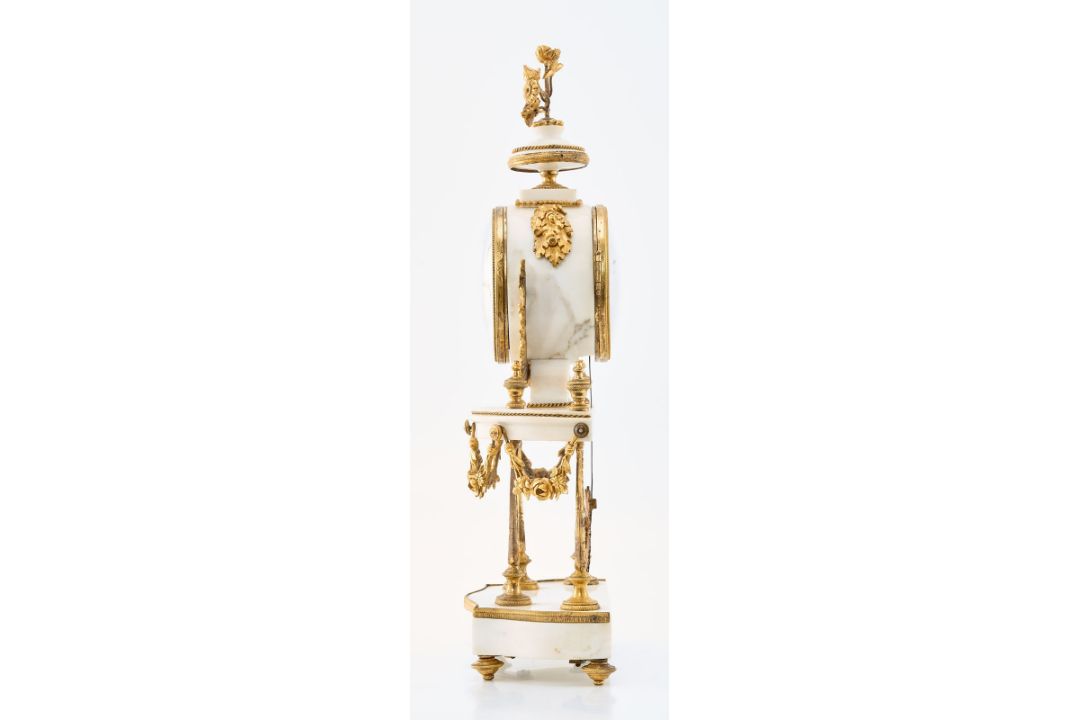 Pendule, Louis-XVI., Paris Ende 18. Jh. - Bild 3 aus 10
