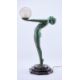 Art-Deco-Stil-Figurenlampe nach Max Le Verriers "Clarté" - Bild 1 aus 7