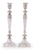 Paar Leuchter, Berlin um 1815.