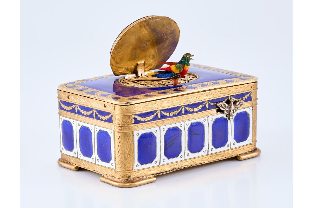 Singvogelautomat, wohl Österreich Anf. 20. Jh. - Bild 2 aus 7