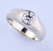 Bandring mit Diamant