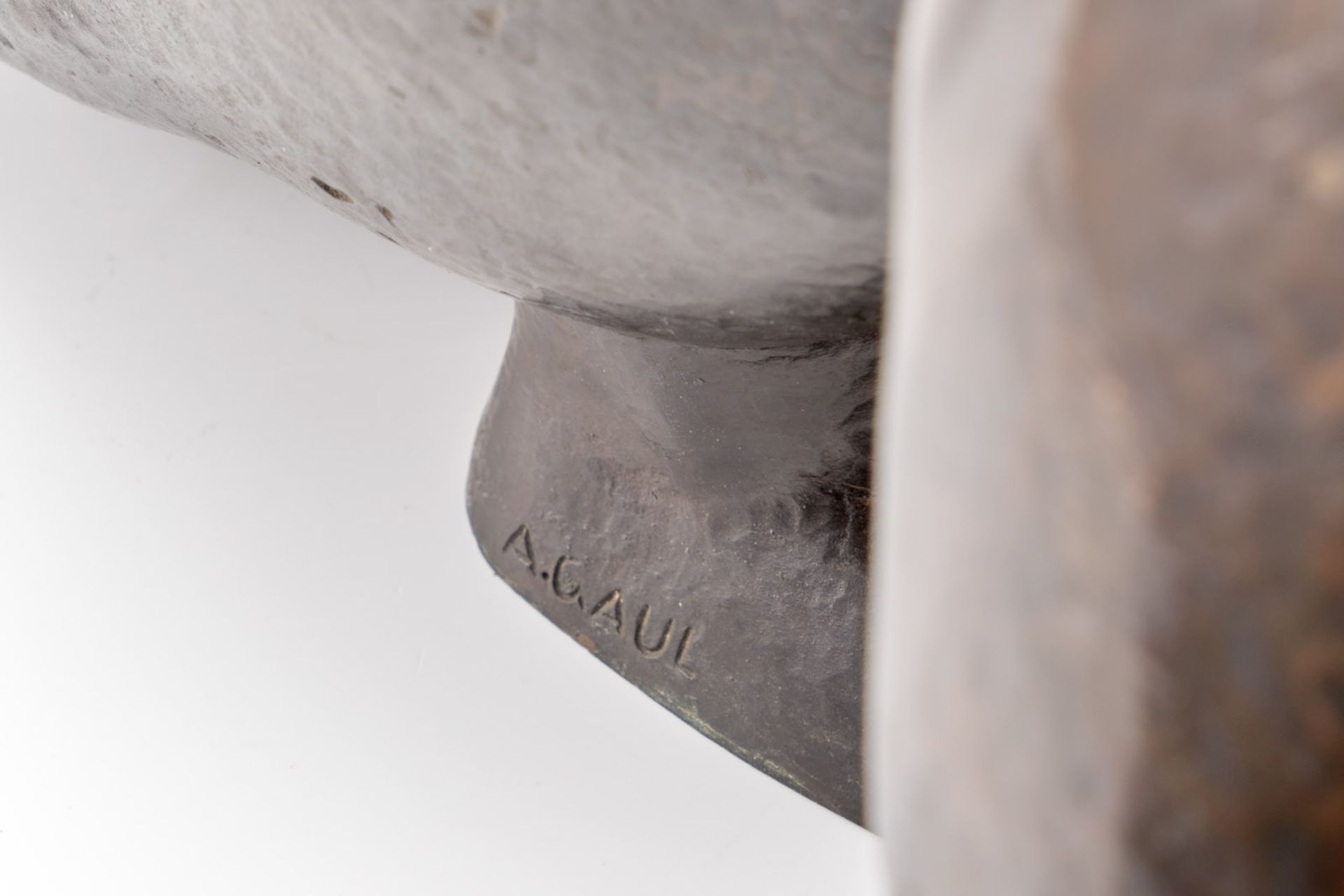 Bronze August Gaul: Pinguin, Kopf nach oben rechts,  wohl nach 1921. - Bild 6 aus 8