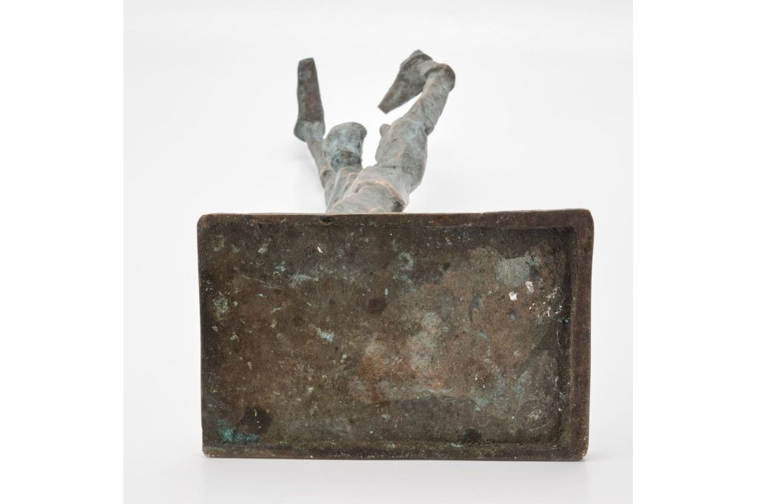 Bronze Knud Knudsen: "Zerrissener", 2. Hälfte 20. Jh. - Bild 7 aus 7