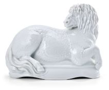 Pferd aus dem Tafelaufsatz "Reineke Fuchs", Meissen Pfeifferzeit (1924-´34).
