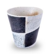 Studiokeramik Gotlind Weigel: Bechervase, Ende 20. Jh.