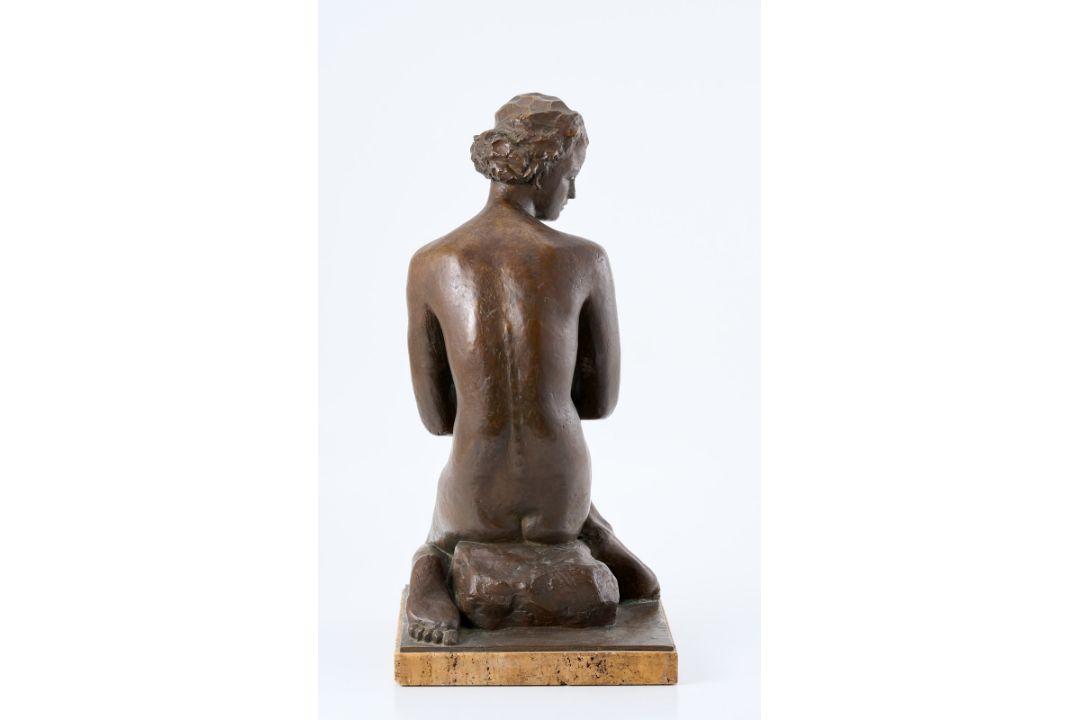 Bronze Jürgen Georg Gerhard Klein: Frauenakt, dat. 1938. - Bild 4 aus 6