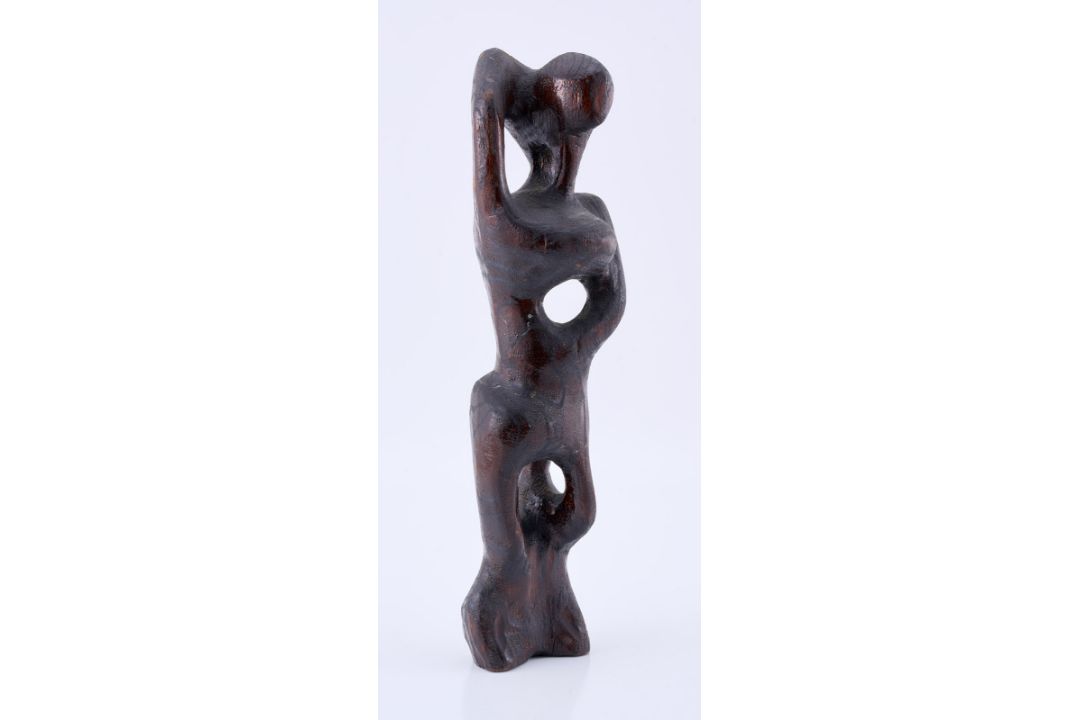 Skulptur Dieter Oehm: Weibliche Figur, wohl um 1970. - Bild 2 aus 7
