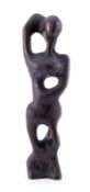 Skulptur Dieter Oehm: Weibliche Figur, wohl um 1970.