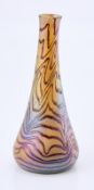 Kl. Solifleurvase mit Fadenauflage, Jugendstil, um 1900.