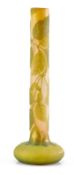 Solifleur-Vase "Ahorn", Jugendstil, Gallé um 1904.