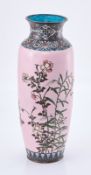 Cloisonné-Vase, Meji, Japan um 1900.