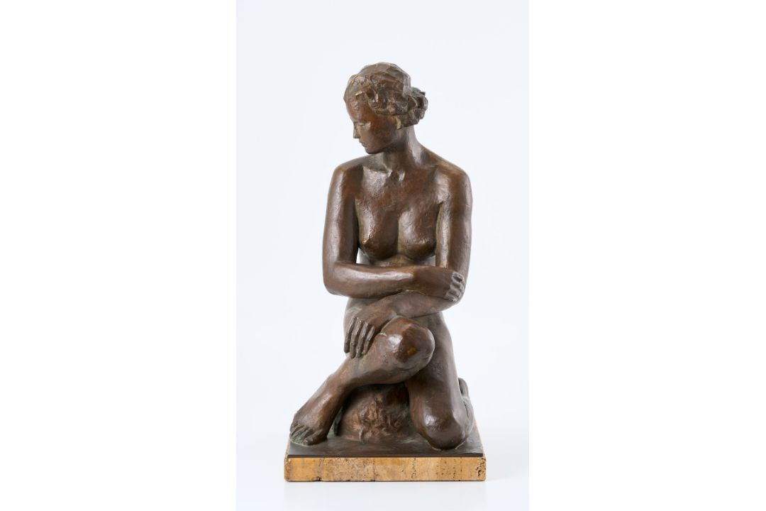 Bronze Jürgen Georg Gerhard Klein: Frauenakt, dat. 1938. - Bild 2 aus 6
