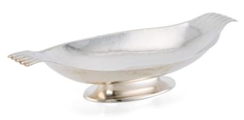 Ovale Schale, Art Deco, um 1930.