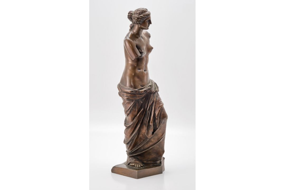 Gr. Bronze nach antikem Vorbild: Venus von Milo, 20. Jh. - Bild 3 aus 7