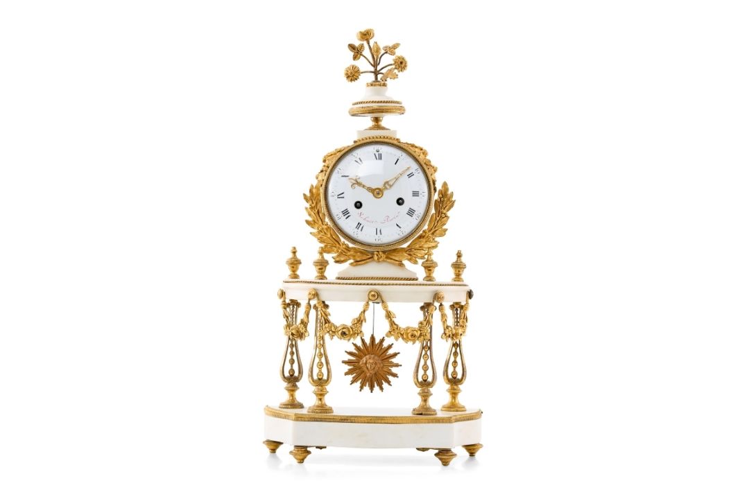 Pendule, Louis-XVI., Paris Ende 18. Jh. - Bild 1 aus 10