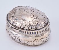 Ovale Tabatière, Barock, 18. Jh.