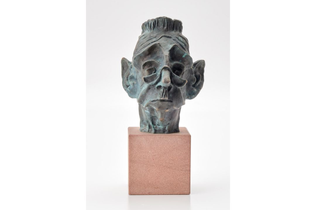 Bronze Knud Knudsen: "Der Bürokrat", 2. Hälfte 20. Jh. - Bild 3 aus 5