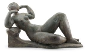 Gr. Skulptur Hans Bernt Gebhardt: "Mediterranée", wohl Mitte 20. Jh.