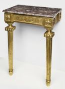 Louis-XVI-Stil-Wandkonsole, süddt. 19. Jh.