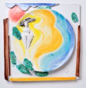 Wandrelief "Sommertag", Karlsruhe Ende 20. Jh.