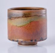 Studiokeramik Horst Kerstan: Zylindrische Vase, 1969.