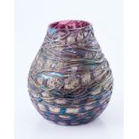 Kugelige Vase im Stil des Jugendstils, wohl späteres 20. Jh.