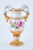 Schlangenhenkelvase, Meissen um 1900.