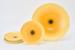 Obst-Set, Art Deco, Hael-Werkstätten für Künstlerische Keramik, um 1925/´30.