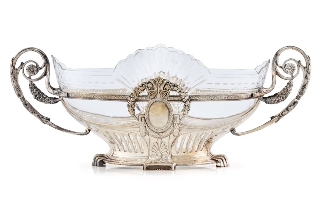 Jardinière, Empire-Stil, WMF um 1900. - Bild 1 aus 7