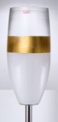 Stehlampe, Modell "Aurum 6931", Fa. Barovier & Toso, Italien wohl 1970er Jahre.